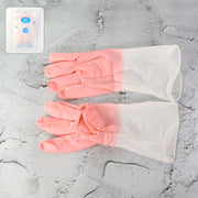 Large Size Reusable Household Cleaning Gloves - (1 Pair) thumbnail 2