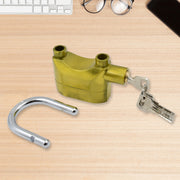 Security Alarm Metallic Lock System With 3 Keys (1 Set  Mix Color) thumbnail 2
