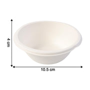 Freshee 180 Ml Round Compostable Bagasse Bow (10 Pc) thumbnail 3
