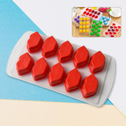 Silicone Mold Ice Cube Tray Creative Sweet Multi Type Ice Tray Buckets Ice Cube Trays Multi Fruit Shape Ice Tray (1 Pc) thumbnail 1
