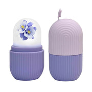 1224p Beauty Ice Roller For Face Massager  Eye Reusable Face Rollers Facial Roller ( Purple Color) thumbnail 1