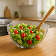 Transparent Idli Mixing  Serving Bowl  Textured Plastic Kitchen Bowl (1 Pc) thumbnail 3