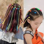 Kids Hair Extensions With Hair Clips (6 Pc Mix Color) thumbnail 5