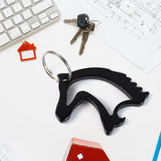 Metal Horse Face Shaped Keychain (1 Pc) thumbnail 1