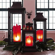 Flameless Melted Design Candles For Decoration (1 Pc) thumbnail 2