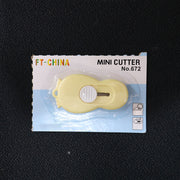 Compact Mini Safety Cutter With Retractable Blade - (1 Pc) thumbnail 6