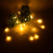Usb Powered 20 Led Decorative Star String Fairy Lights thumbnail 3