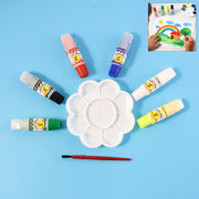 Kids Water Colour Painting Set With Brush  Mixing Palette (1 Set) thumbnail 1