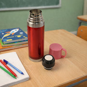 Insulated Travel Mug Bottle With Handle Lid (500 Ml) thumbnail 2