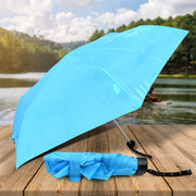 3-foldumbrella Summer Sun And Rain Protectionfoldable Cute Umbrella Uv Protection Rain Sun Umbrella  Travel Accessories  Umbrella For Children Girls And Boys (1 Pc) thumbnail 1