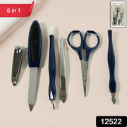 6 In1 Manicure  Pedicure Grooming Kit thumbnail 5
