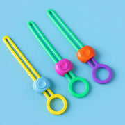Reusable Silicone Food Bag Sealing Clips With Lock For Kitchen Storage ( 3 Pc) thumbnail 2