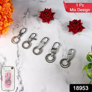 Heavy Duty Key Holder Keychain Key Chain (1 Pc  Mix Design) thumbnail 5