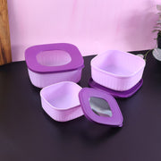 Premium 3 Piece Food Storage Container Set thumbnail 5