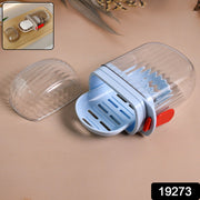 Multifunctional Soap Box With Drain Tray And Lock Clip Sabudani (1 Pc) thumbnail 6