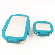 Apex Jerry Lunch Box Premium Stainless Steel Food Container (2 Pc  700+200 Ml Approx) thumbnail 3