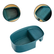 2833 Kitchen Dish Drainer And Drying Rack Sink Basket For Washing Bowls Utensils Vegetables Fruits Storage Organiser thumbnail 5