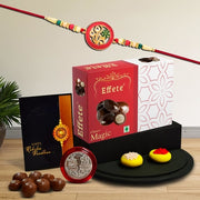 Rakhi (K1_518_em32)  Chocolate Magic 32gm Rakhi For Brother With Gift Rakhi With Chocolate Rakhi Combo For Brother Set Of 1 Rakhi Chocolate thumbnail 1
