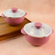 Apex Premium Plastic Serving Bowl Set With Lids (2 Pc) thumbnail 5