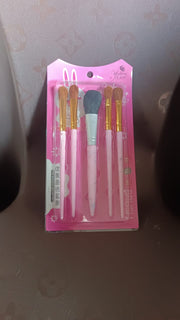 5pc Makeup Brush Tools Kit (5 Pcs Set  Mix Color) thumbnail 6