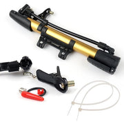 544 Aluminum Mini Bicycle Air Pump (Multicolor) thumbnail 1