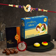 Rakhi (K1_411_bs32)  Chocolate Butter Scotch 32gm Rakhi  Chocolate For Brother Rakhi With Chocolate Rakhi With Gift Rakhi Combo Set Of 1 Rakhi Chocolate thumbnail 1