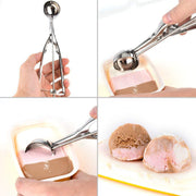 2523 Ice Cream Serving Spoon Scooper (Stainless Steel) thumbnail 2