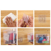 1746 Adhesive Plastic Wall Hooks Heavy Duty Hooks ( 1 Pair ) thumbnail 3