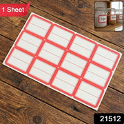 1 Sheets Self-adhesive Label Stickers thumbnail 7