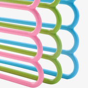 587 5 In 1 Multipurpose Plastic Hanger Assorted (5-layer) thumbnail 4