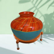 0150 Multipurpose Matka Stand  Plant Pot Water Pot Stand Plastic For Home  Kitchen (1pc) thumbnail 3