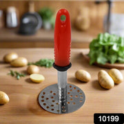 High Grade Stainless Steel Potato Masher Paubhaji  Pav Bhaji Masher With Plastic Handle (1 Pc) thumbnail 6