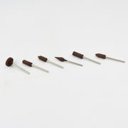 Mounted Points Abrasive Stone Head Mounted Grinding Wheel Bits Rotary Tool Kit (6 Pcs) thumbnail 3