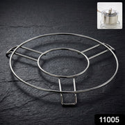 Stainless Steel Round Table Ring Hot Pot Stand (1 Pc) thumbnail 7