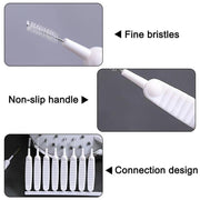 4985 10pcs Shower Nozzle Cleaning Brush Reusable Multifunctional Shower Head Anti-clogging Small Brush thumbnail 1
