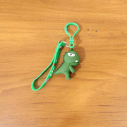 Cute Dinosaur Cartoon Silicone Keychain (1 Pc) thumbnail 6