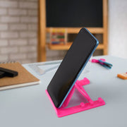 Adjustable Foldable Plastic Mobile Phone Stand Holder (1 Pc) thumbnail 5