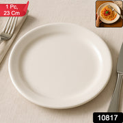 Plastic Round Dinner  Serving Plate  23 Cm (1 Pc) thumbnail 6