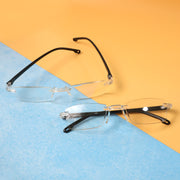 Pack Of 2 Rimless Reading Glasses  Lightweight Comfort Readers thumbnail 1