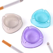 Oblivion Transparent Plastic Ashtray (Mix Color  1 Pc) thumbnail 2