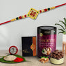 Rakhi (K1_326_as)  Assorted Chocolate Dryfruits 96gm Rakhi  Chocolate For Brother Rakhi With Chocolate Rakhi With Gift Rakhi Combo Set Of 1 Rakhi Chocolate