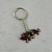 Elegant Walking Lion Metal Keychain (1 Pc) thumbnail 4