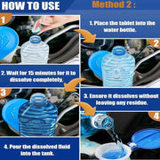 Car Windshield Glass Cleaning Effervescent Tablet (1 Pc) thumbnail 5