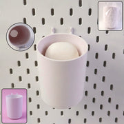 Plastic Glass Shape Soap Box With Drainage (1 Pc) thumbnail 1