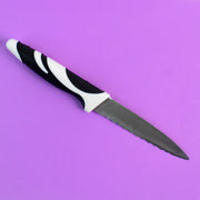 Ritu Stainless Steel Serrated Blade Zebra Kitchen Knife (1 Pc) thumbnail 4