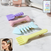 Cute Food Shape Hair Clip Set (4 Pc) thumbnail 1