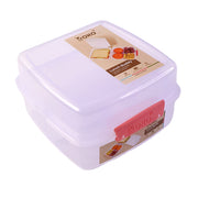 1 Large And 3 Small -compartment 1400 Ml Multipurpose Lunch Box (1400 Ml  1 Pc) thumbnail 4