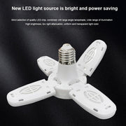 6179 Fan Blade Led Bulb 28v Foldable Led Blade Fan Bulb ( 1 Pc ) thumbnail 6