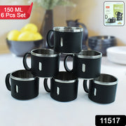 Apex Stainless Steel Desk Mug (6 Pc) thumbnail 6