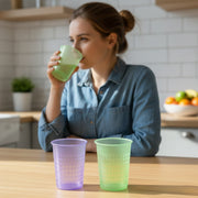 Reusable Plastic Drinking Glass 200 Ml Approx (1 Pc Mix Color) thumbnail 2